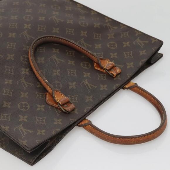 LOUIS VUITTON Monogram Sac Plat Hand Bag M51140 - Picture 6 of 12